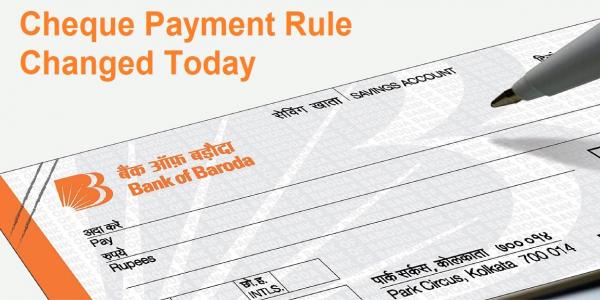 Cheque payment rule changed today: Big Alerts! Bank of Baroda issued new rules for cheque payment from today, check rules immediately otherwise..