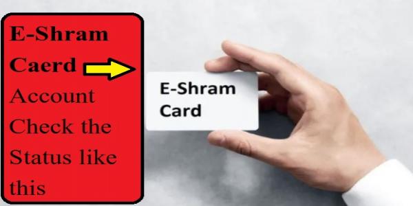 e-Shram Card Status: How To Check Whether Money Has Come In Your Account Or Not?