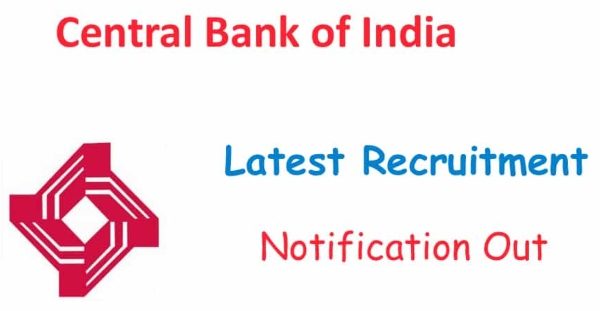 Central Bank of India 2023 Jobs Recruitment of Office Assistant, Faculty Posts